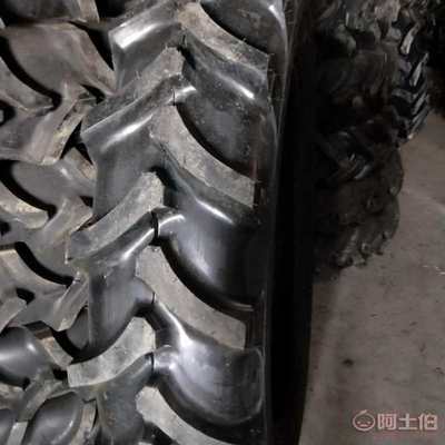甲字農用拖拉機輪胎12.4-28 人字花紋設計，加厚耐用，廠家直銷